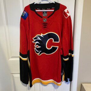 NEW Calgary Flames Home Red Jersey, Size 3XL